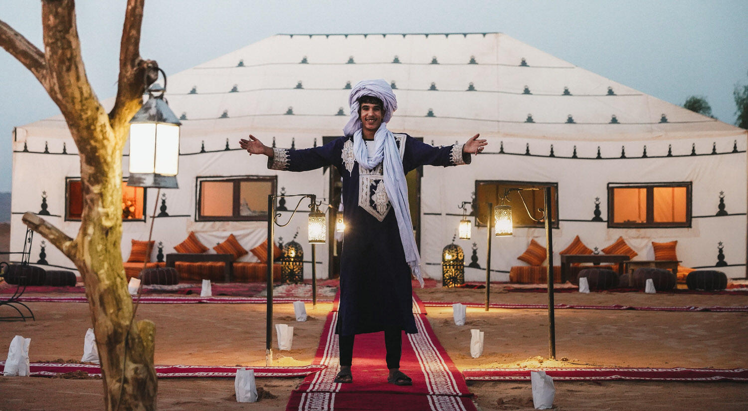 摩洛哥住宿|Sahara Magic Luxury Camp 撒哈拉魔力奢華帳篷營區,沙漠、星夜、日落駱駝,極致浪漫的摩洛哥旅宿體驗 - 第11張圖