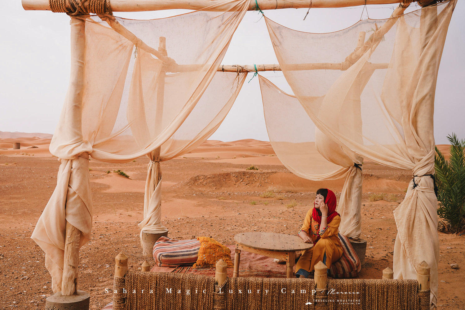 摩洛哥住宿|Sahara Magic Luxury Camp 撒哈拉魔力奢華帳篷營區,沙漠、星夜、日落駱駝,極致浪漫的摩洛哥旅宿體驗 - 第19張圖