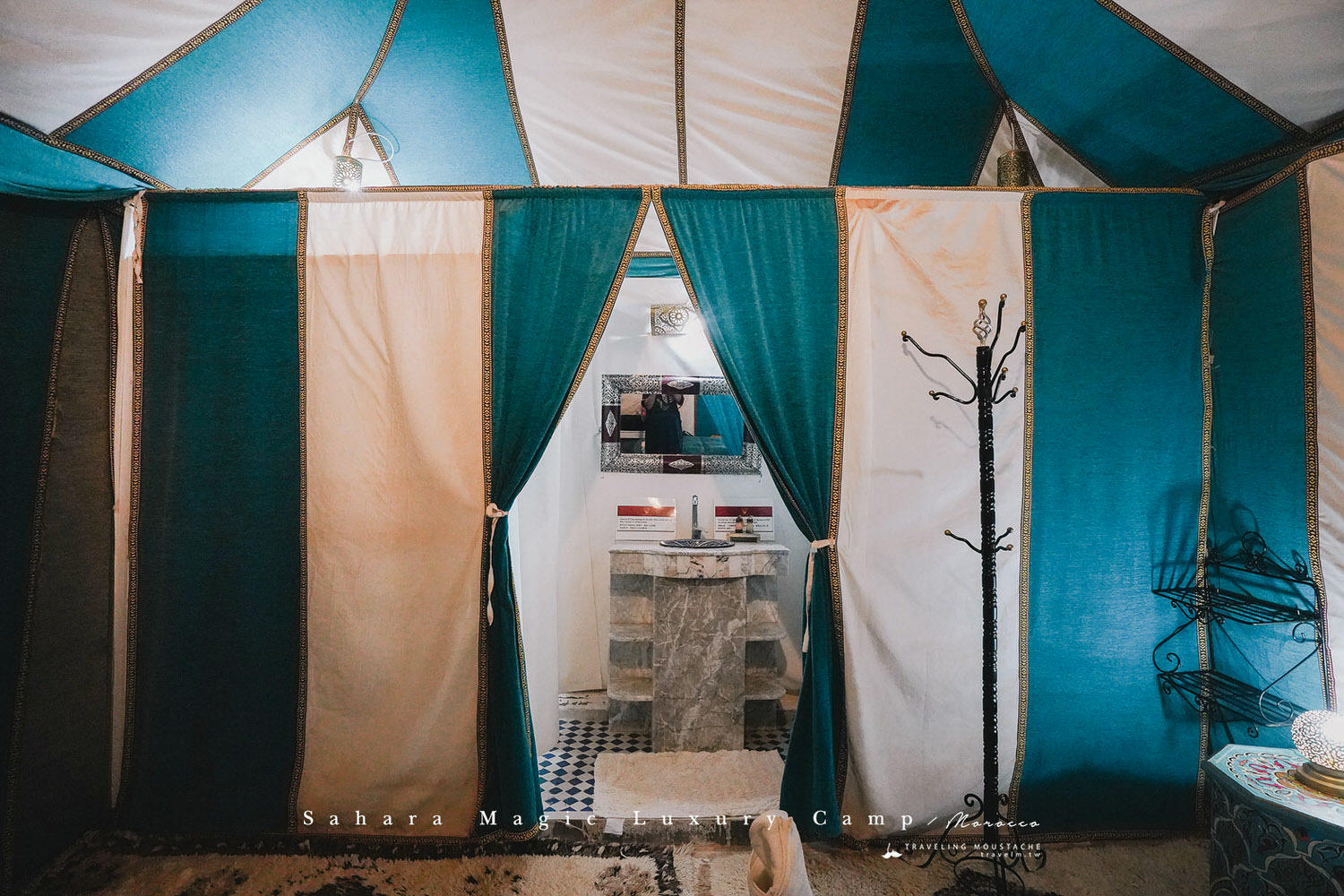 摩洛哥住宿|Sahara Magic Luxury Camp 撒哈拉魔力奢華帳篷營區,沙漠、星夜、日落駱駝,極致浪漫的摩洛哥旅宿體驗 - 第30張圖