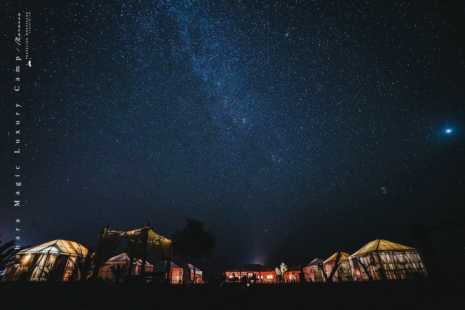 摩洛哥住宿|Sahara Magic Luxury Camp 撒哈拉魔力奢華帳篷營區,沙漠、星夜、日落駱駝,極致浪漫的摩洛哥旅宿體驗 - 第47張圖