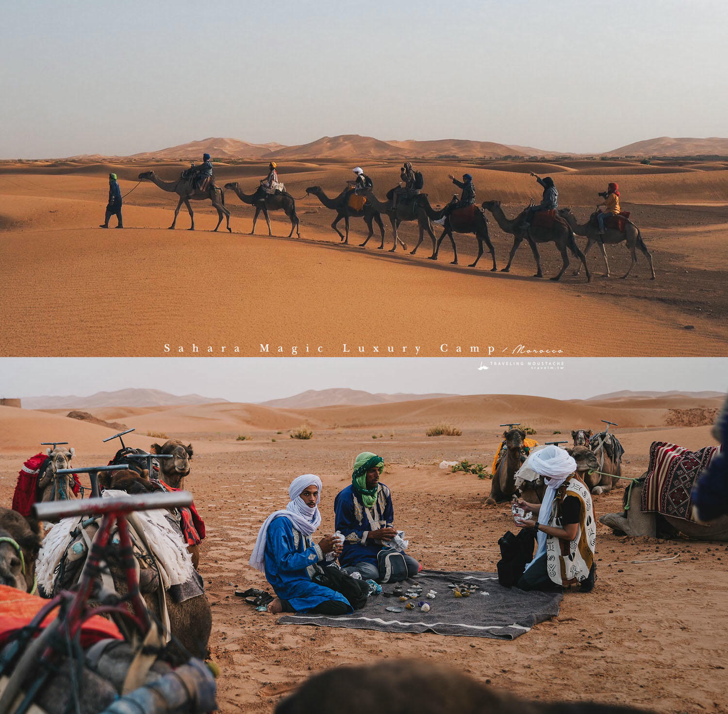 摩洛哥住宿|Sahara Magic Luxury Camp 撒哈拉魔力奢華帳篷營區,沙漠、星夜、日落駱駝,極致浪漫的摩洛哥旅宿體驗 - 第43張圖
