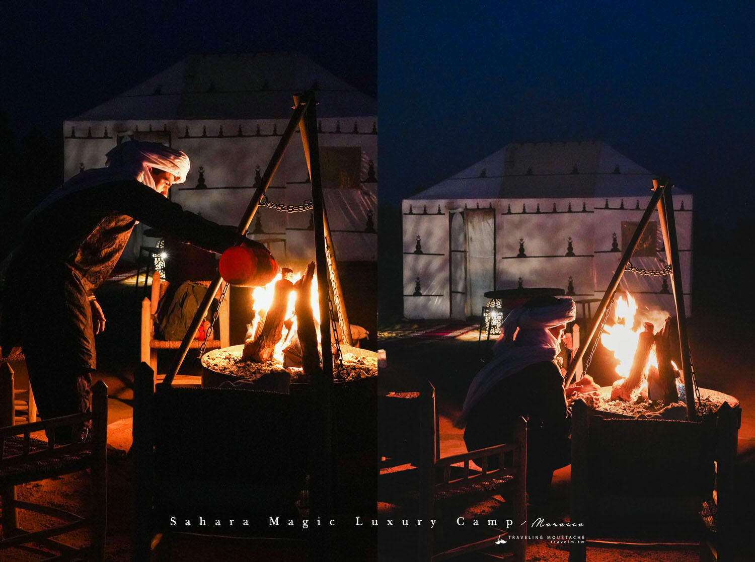 摩洛哥住宿|Sahara Magic Luxury Camp 撒哈拉魔力奢華帳篷營區,沙漠、星夜、日落駱駝,極致浪漫的摩洛哥旅宿體驗 - 第44張圖